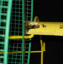 Nine inch mesh wheel gap