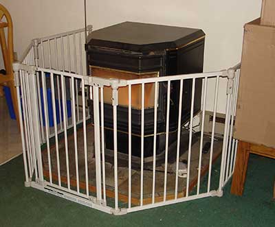 Pellet Stove Gate